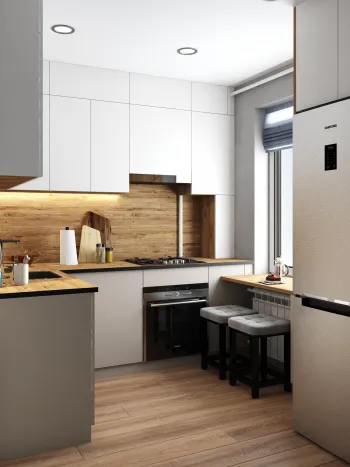 Интерьер кухни в современном стиле смотреть на Basicdecor