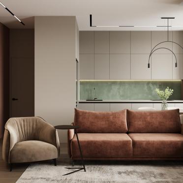 Интерьер гостиной  смотреть на Basicdecor
