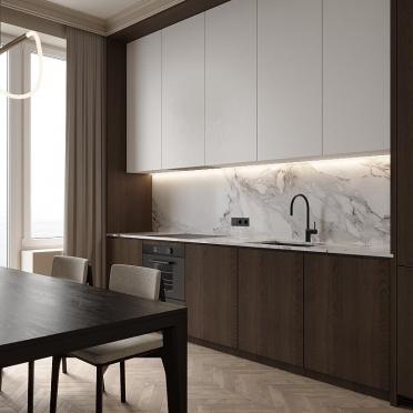 Интерьер кухни в современном стиле смотреть на Basicdecor