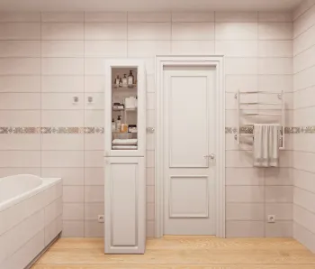 Интерьер ванной в скандинавском стиле смотреть на Basicdecor