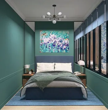 Интерьер спальни  смотреть на Basicdecor