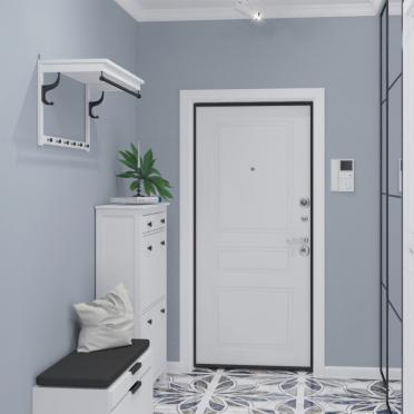 Интерьер прихожей с проходной в неоклассике смотреть на Basicdecor