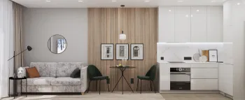 Интерьер гостиной  смотреть на Basicdecor