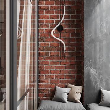 Интерьер балкона в стиле лофт смотреть на Basicdecor