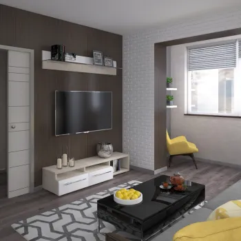 Интерьер гостиной в современном стиле смотреть на Basicdecor