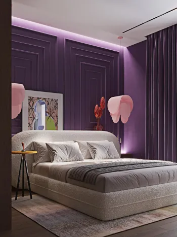 Интерьер спальни  смотреть на Basicdecor