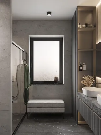 Интерьер ванной  смотреть на Basicdecor