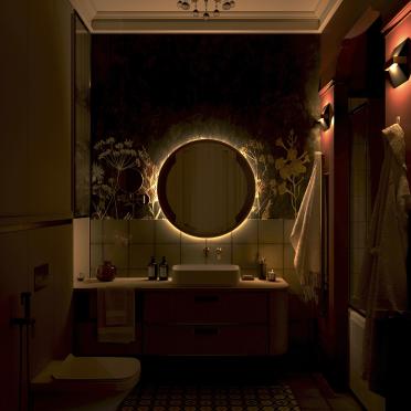 Интерьер ванной  смотреть на Basicdecor