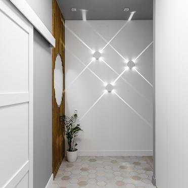 Интерьер прихожей c подсветкой  смотреть на Basicdecor