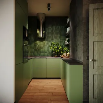 Интерьер кухни  смотреть на Basicdecor