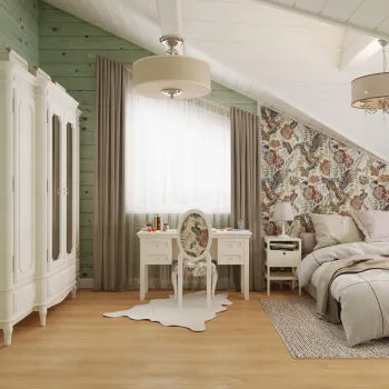 Интерьер детской в стиле кантри смотреть на Basicdecor