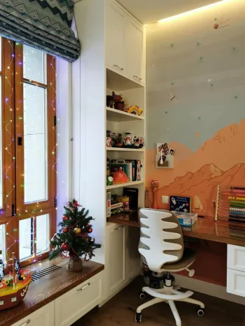 Интерьер c рабочим местом  смотреть на Basicdecor