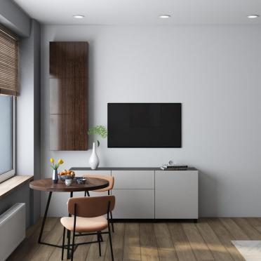Интерьер гостиной  смотреть на Basicdecor
