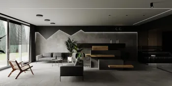 Интерьер гостиной  смотреть на Basicdecor