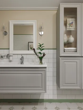 Интерьер ванной  смотреть на Basicdecor
