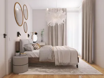Интерьер спальни  смотреть на Basicdecor