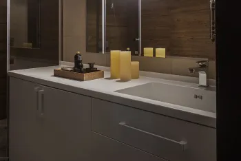 Интерьер ванной в современном стиле смотреть на Basicdecor