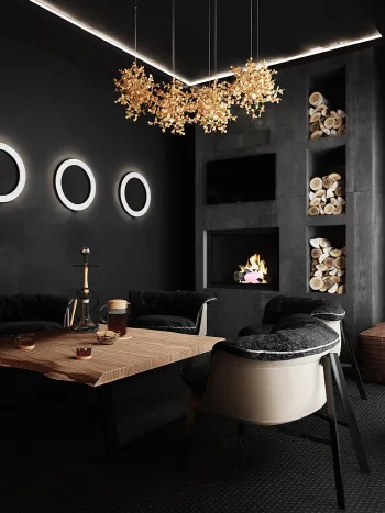 Интерьер гостиной  смотреть на Basicdecor
