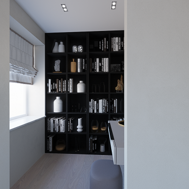 Интерьер с нишей с подсветкой и с подсветкой  смотреть на Basicdecor