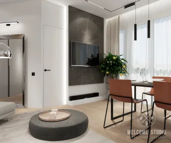 Интерьер гостиной в современном стиле смотреть на Basicdecor