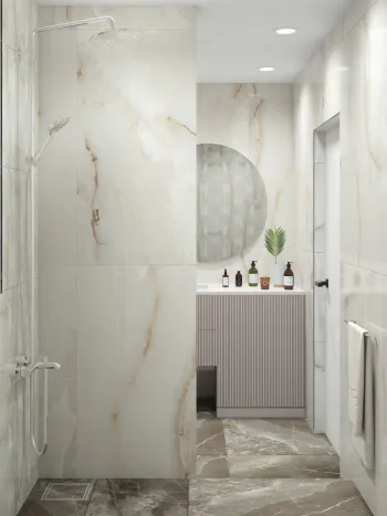 Интерьер ванной  смотреть на Basicdecor