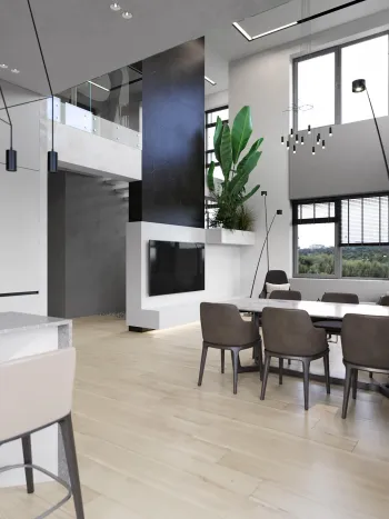 Интерьер столовой  смотреть на Basicdecor