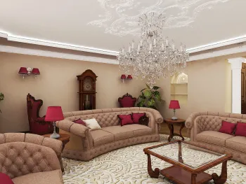 Интерьер гостиной  смотреть на Basicdecor