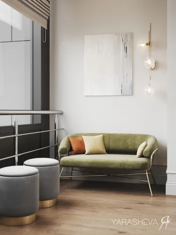 Интерьер гостиной  смотреть на Basicdecor