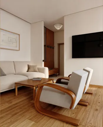 Интерьер гостиной  смотреть на Basicdecor