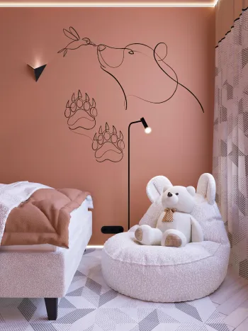 Интерьер детской  смотреть на Basicdecor