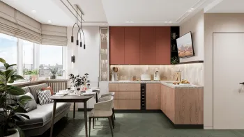 Интерьер кухни  смотреть на Basicdecor