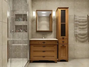 Интерьер ванной  смотреть на Basicdecor