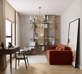 Интерьер кабинета  смотреть на Basicdecor