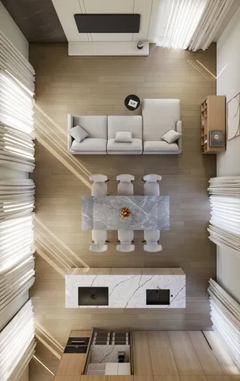 Интерьер гостиной  смотреть на Basicdecor