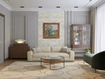 Интерьер гостиной в современном стиле смотреть на Basicdecor