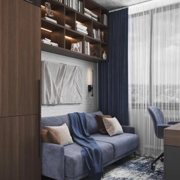 Интерьер с балконом  смотреть на Basicdecor