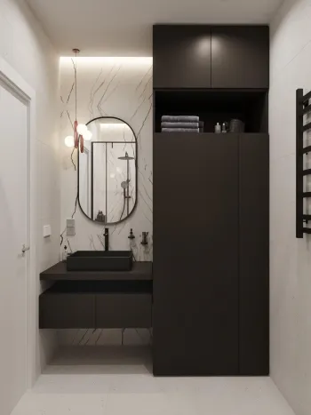 Интерьер ванной  смотреть на Basicdecor