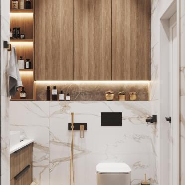 Интерьер ванной  смотреть на Basicdecor