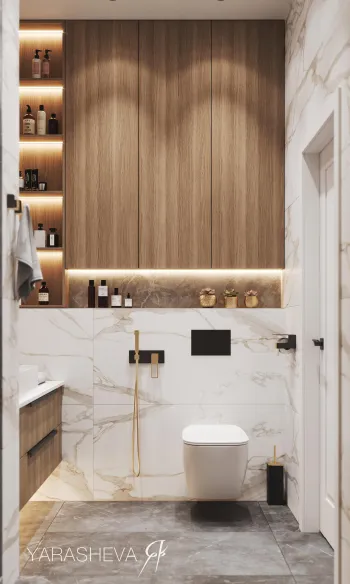 Интерьер ванной  смотреть на Basicdecor