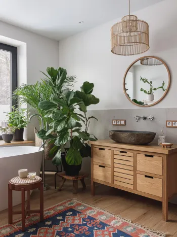 Интерьер ванной  смотреть на Basicdecor