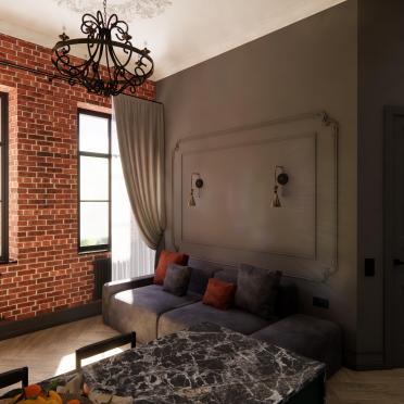 Интерьер гостиной  смотреть на Basicdecor
