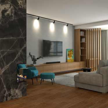 Интерьер гостиной  смотреть на Basicdecor
