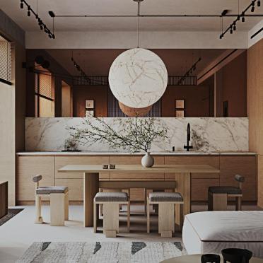Интерьер кухни в современном стиле смотреть на Basicdecor