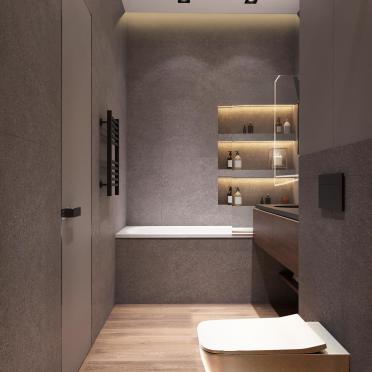 Интерьер ванной  смотреть на Basicdecor