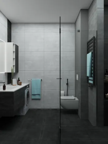 Интерьер ванной  смотреть на Basicdecor