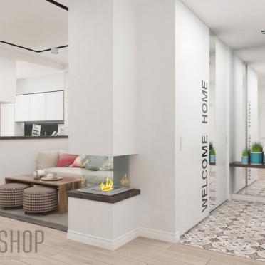 Интерьер в скандинавском стиле смотреть на Basicdecor