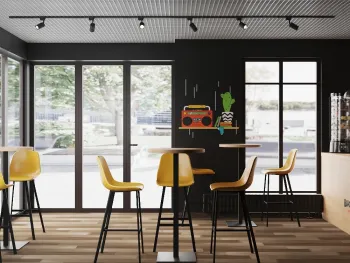 Интерьер кафе и ресторана  смотреть на Basicdecor