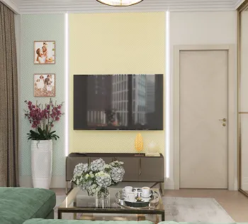 Интерьер гостиной  смотреть на Basicdecor