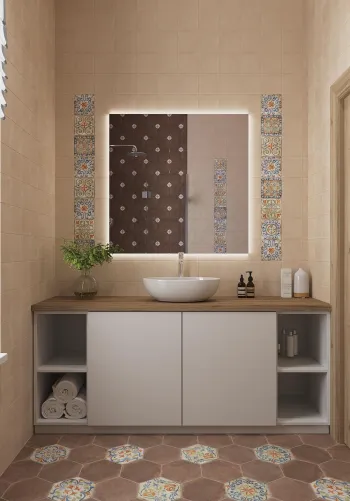 Интерьер ванной  смотреть на Basicdecor