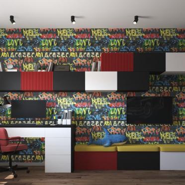 Интерьер детской  смотреть на Basicdecor